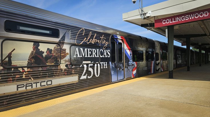 PATCO 250th train