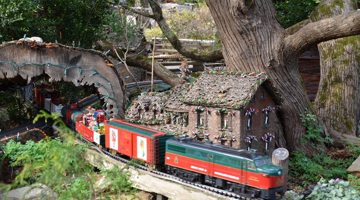 Holiday Garden Railway