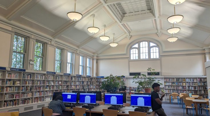 Richmond Library inside