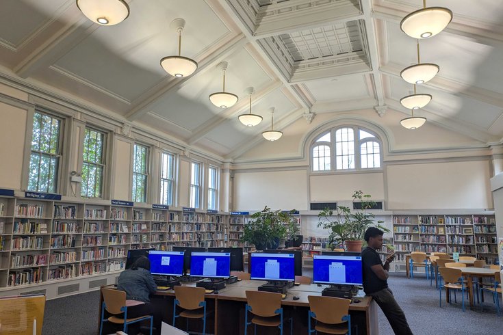 Richmond Library inside