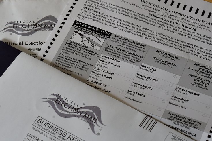 pa mail-in ballot