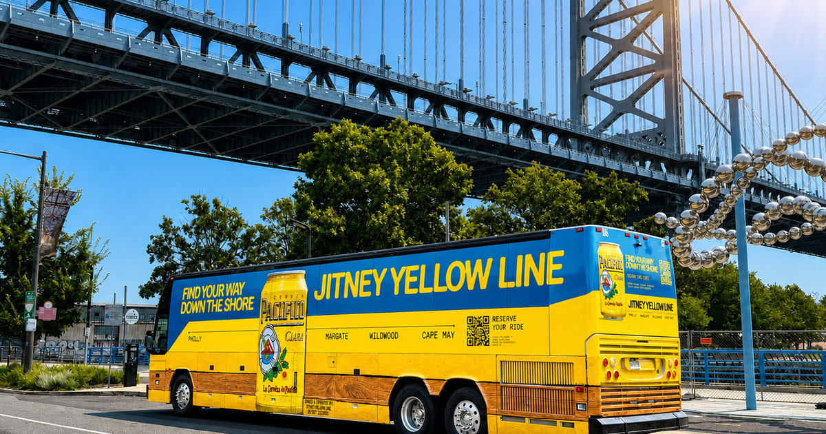Jitney Yellow Line is offering $5 shuttle bus rides from Philly to ...