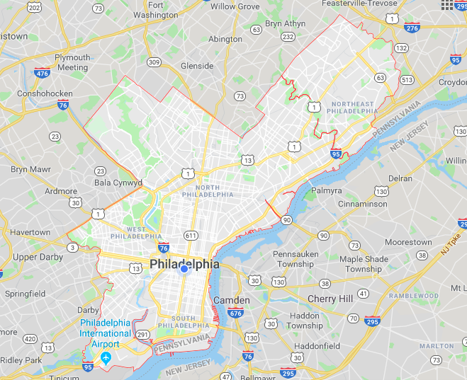 1.21 google maps philly