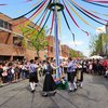 Philadelphia's largest Maypole during Maifest by Brauhaust Schmitz