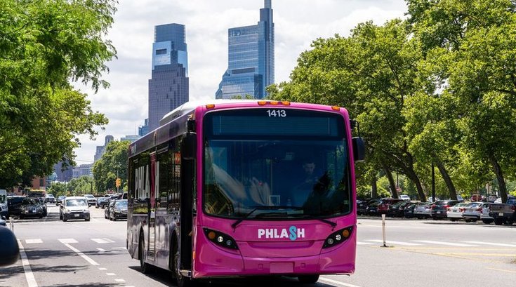 Phillly PHLASH Bus