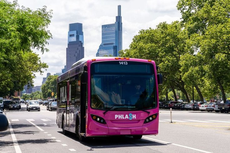 Phillly PHLASH Bus