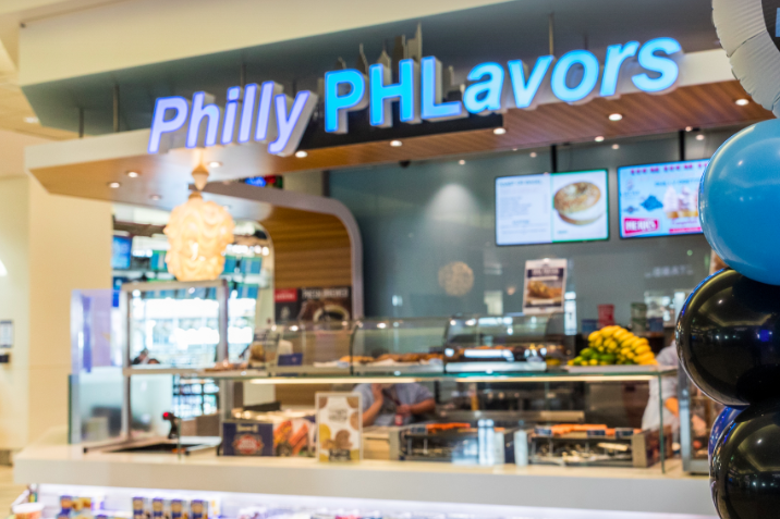 Philly PHLavors现已在费城国际机场的B/C连接线美食广场开业。(photo:PhillyVoice)