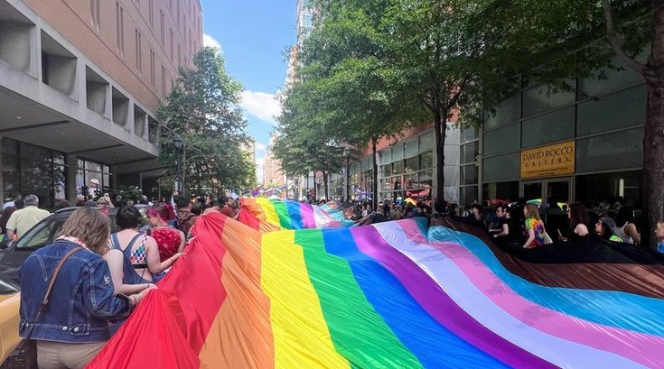Philly Pride Parade closures 2025