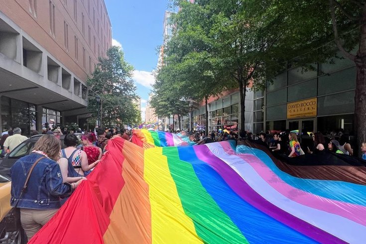 Philly Pride Parade closures 2025