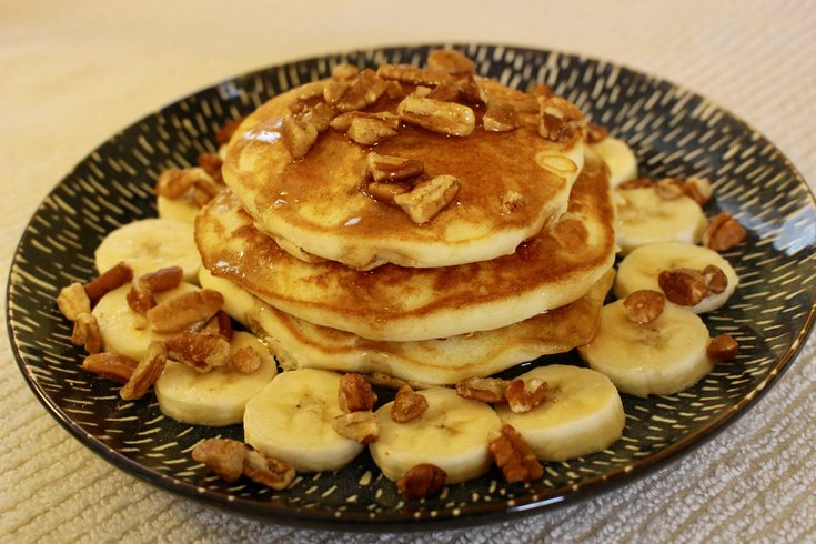 Banana Nut Pancakes for IBX LIVE