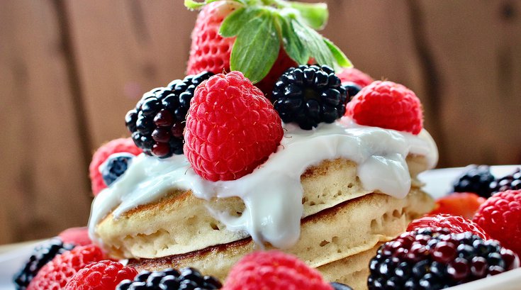 Limited - Greek Yogurt Berry Pancakes