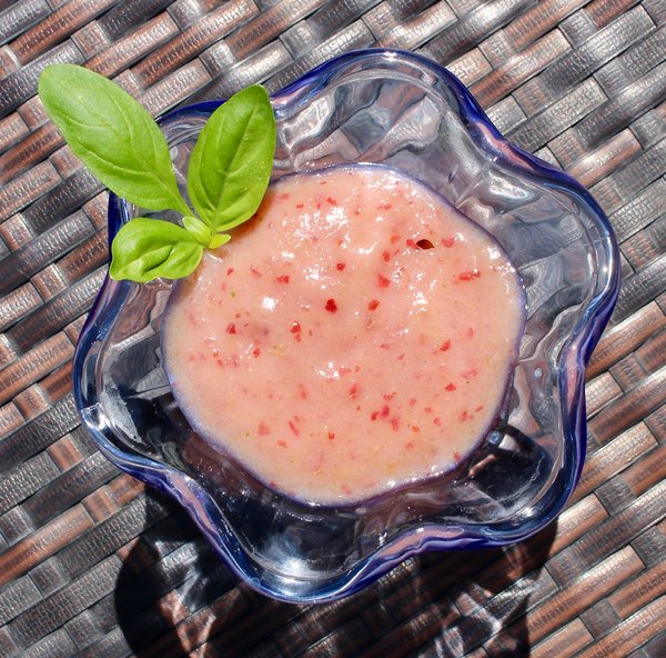 Limited - Basil Peach Sorbet & Jalapeno Peach Compote