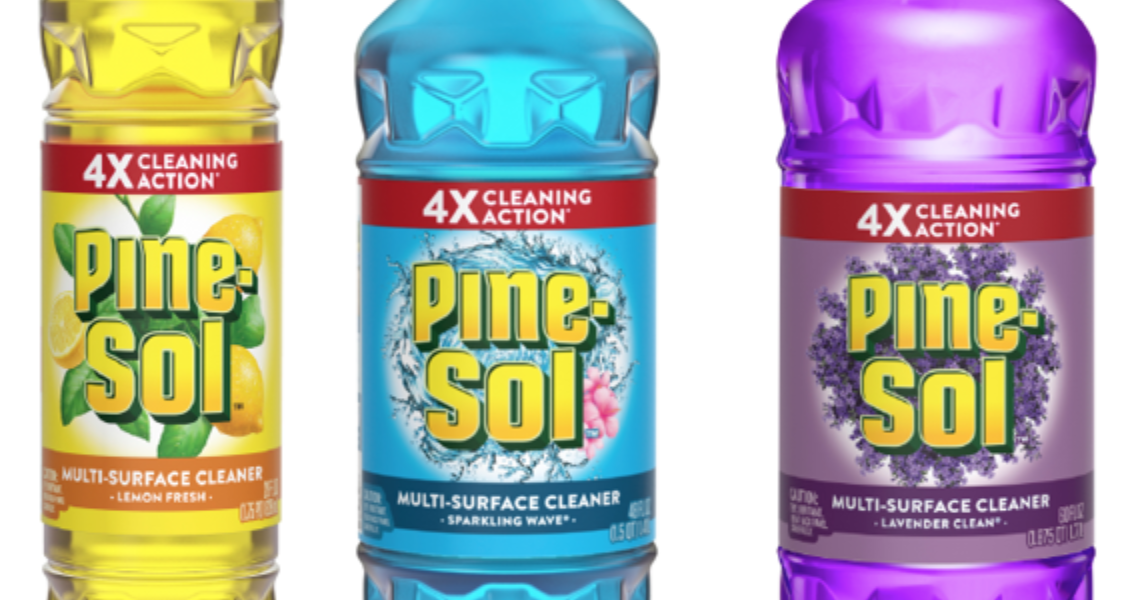 pine sol clorox kitchen cleaning spray wall