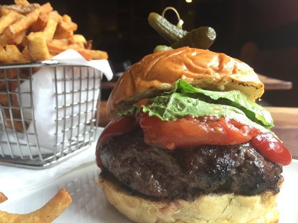 Pinefish burger