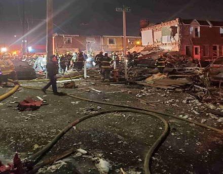 Gas explosion Port Richmond