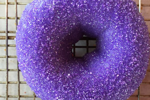 Purple Rain Donut