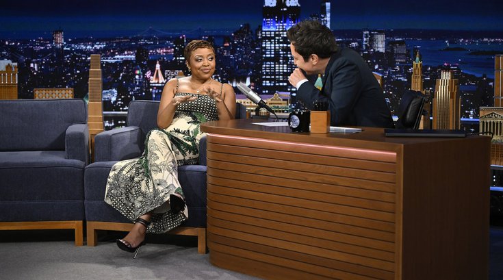 Quinta Brunson tonight show