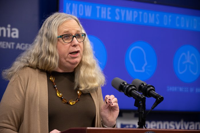 Pa. health secretary Dr. Rachel Levine checks 'insulting' reporter who  called her 'sir' | PhillyVoice