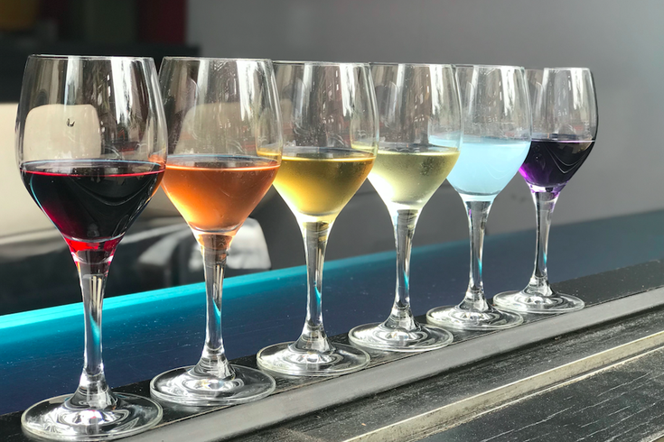 Rainbow wines for Pride Month