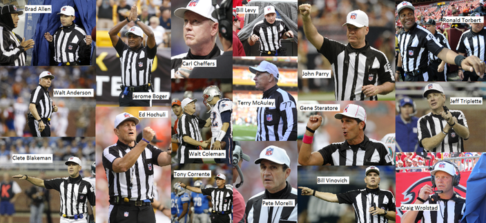 Referee collage