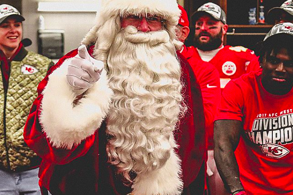 Twitter Reacts To Andy Reid Dressing Up As Santa Claus Phillyvoice