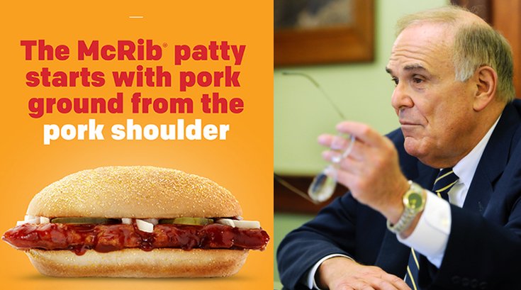 Ed Rendell McRib