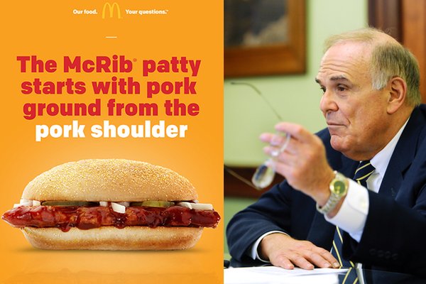 Ed Rendell McRib