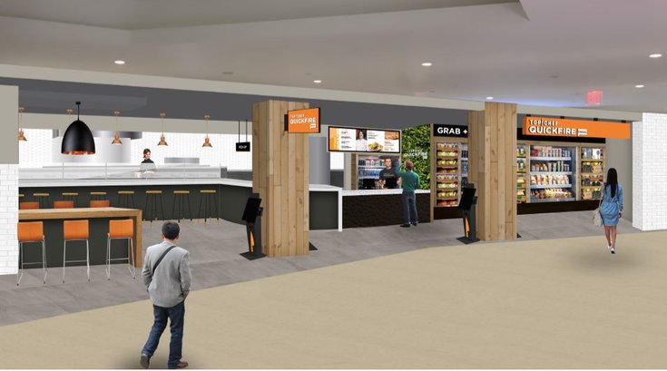 Rendering of Top Chef Quickfire at Comcast Center