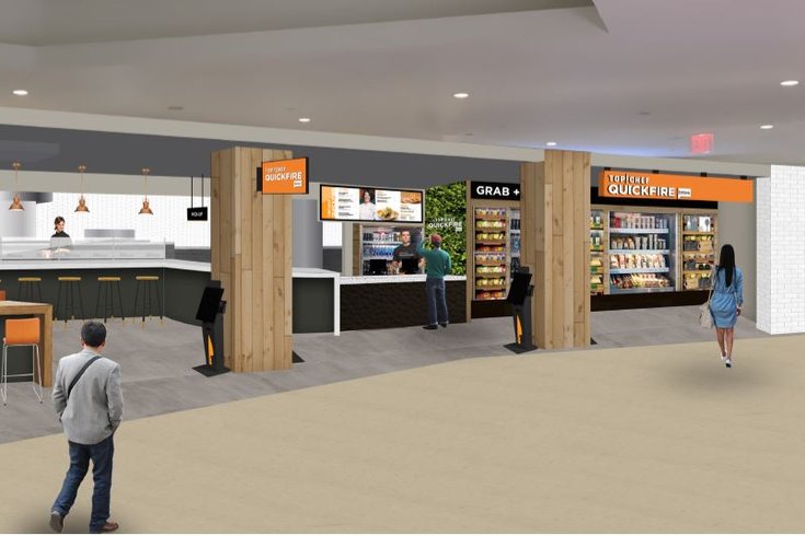 Rendering of Top Chef Quickfire at Comcast Center