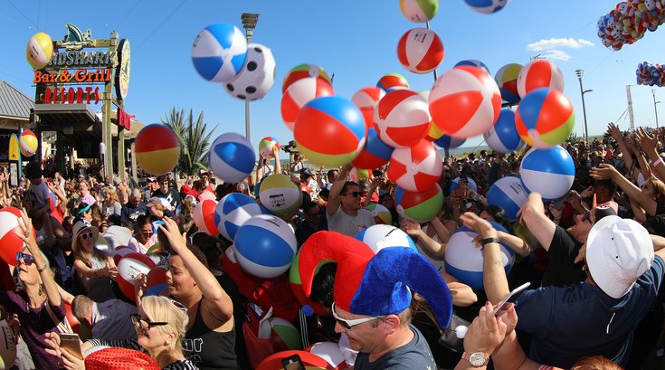 Resorts Beach Ball Drop