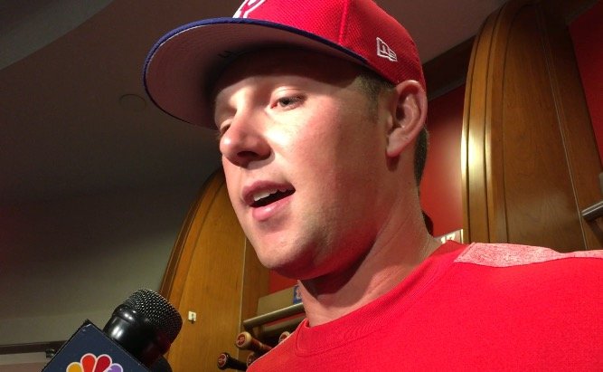 Rhys Hoskins has enjoyed the ride since being promoted to the Phillies  (VIDEO) – Reading Eagle