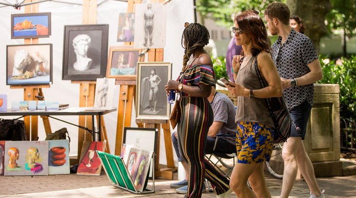 Rittenhouse Square Fine Art Show