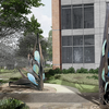 Riverview Wellness sculptures