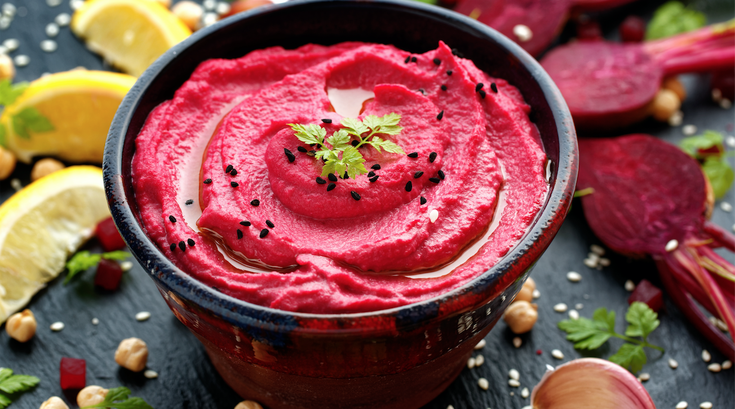 Roasted Beet Hummus