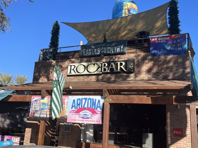 Inside a Scottsdale, Arizona bar there's a Eagles fan club that