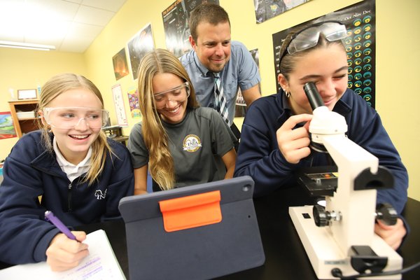 Teacher Jim Rockenbach