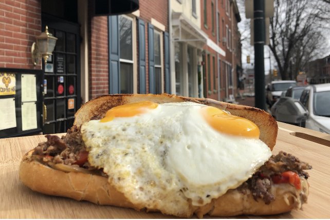 West Chester’s Roots Cafe breakfast cheesesteaks