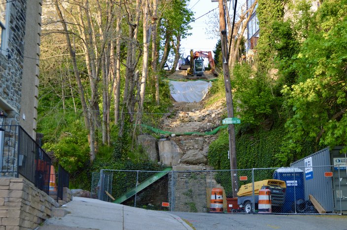 Manayunk Roxborough Ave steps