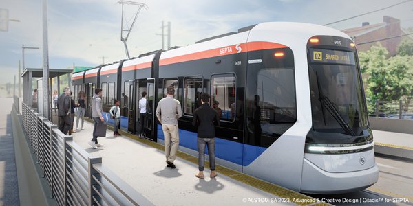 New SEPTA Trolleys