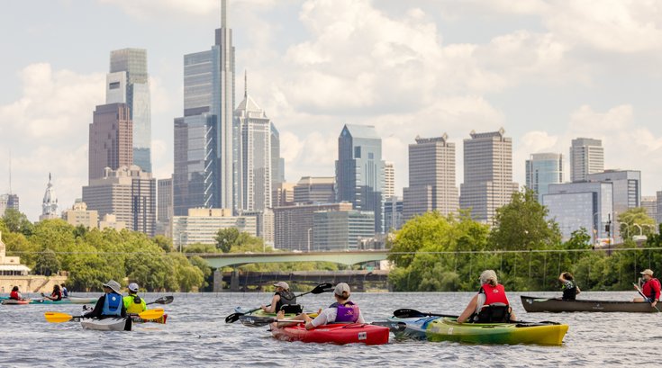 SRG Paddlers Philly Phlotilla