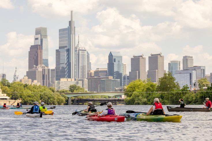 SRG Paddlers Philly Phlotilla