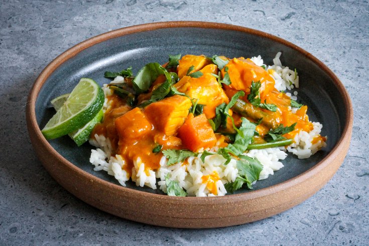 Limited - IBX Recipe Salmon and Curry