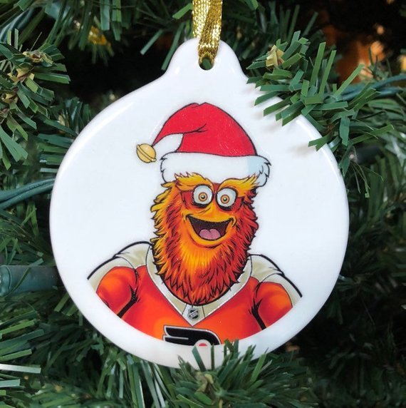 Philadelphia Eagles mascot Christmas tree ornament tree Decoration