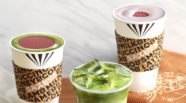 Saxbys winter drinks