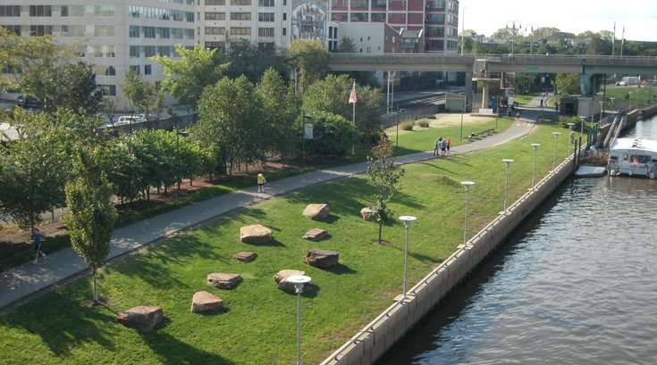 The Schuylkill Banks.