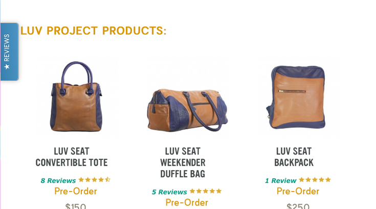 Southwest Airlines Seat Bags