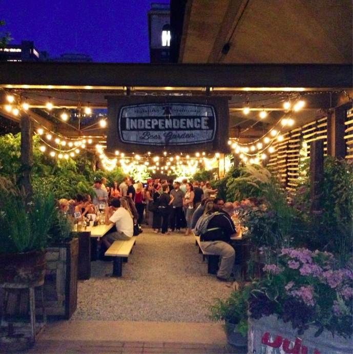 Independence Beer Garden Open For April 24-25 Soft Launch Phillyvoice