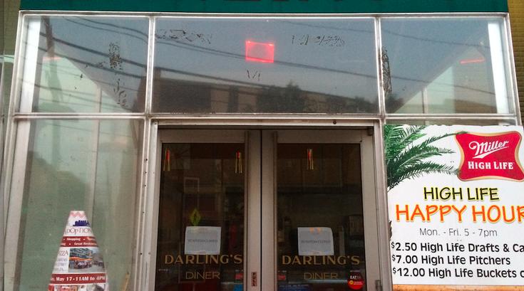 Darling's Diner Closed