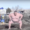 Sumo Wrestler Challenge Video