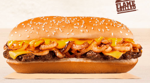 Burger King's Philly Cheeseburger